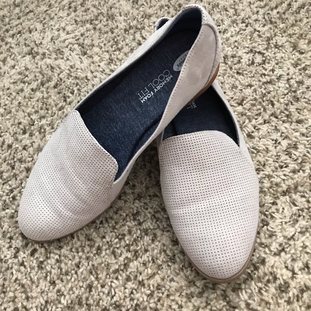 Sueded & Perforated Loafers